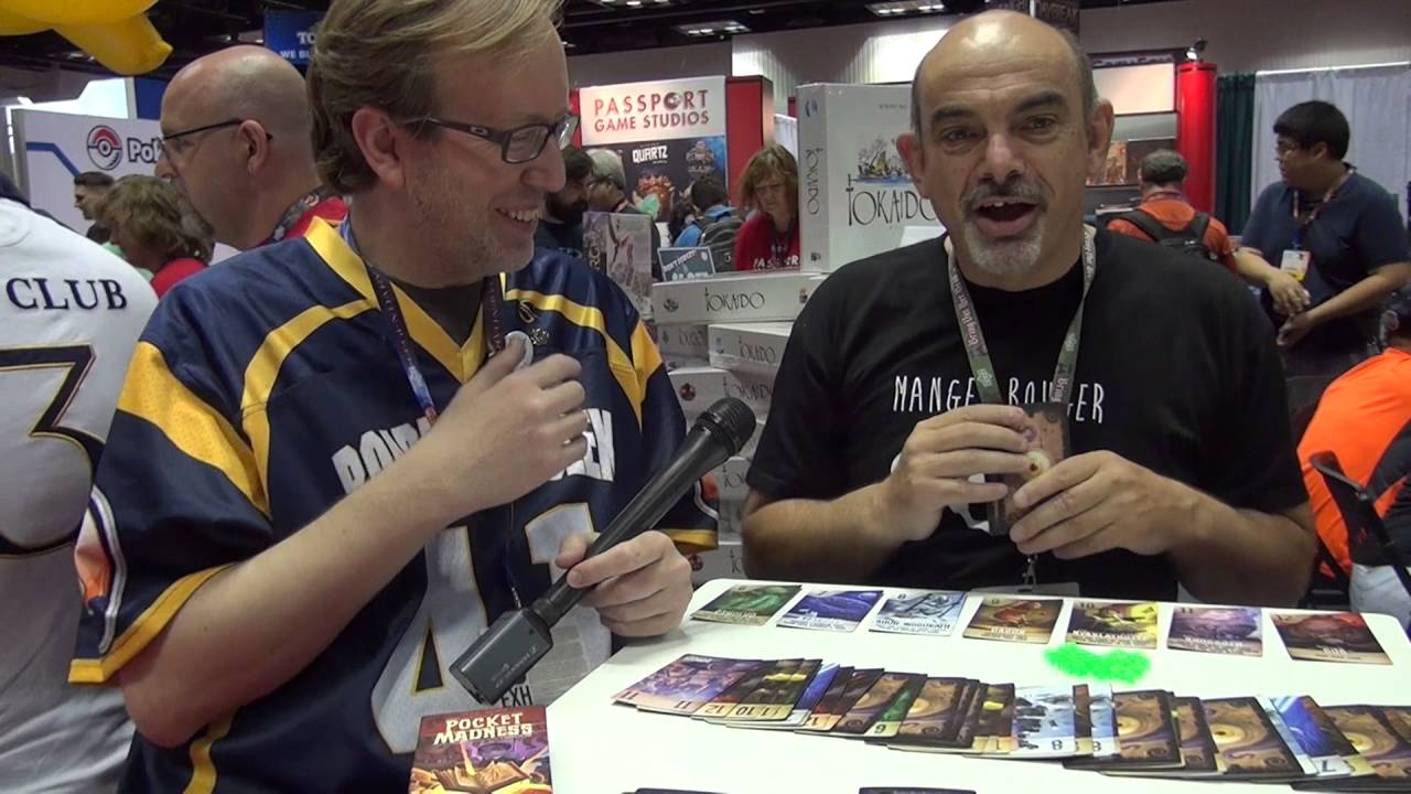 Pocket Madness — overview from Bruno Cathala at Gen Con 2016