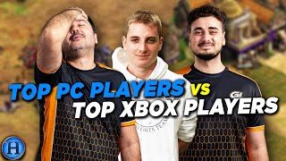 Top PC Players Vs Top Xbox Players | AoE2