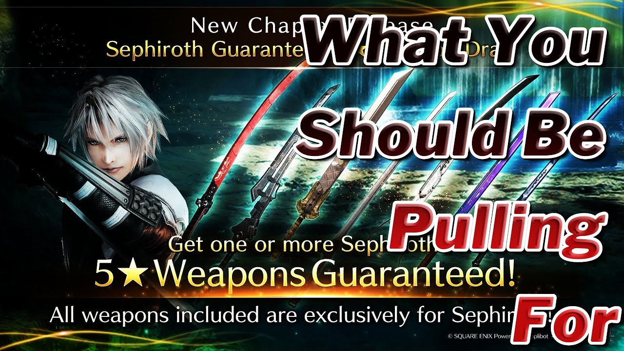 Sephiroth Weapons You Should Be Pulling For | Final Fantasy 7 Ever Crisis