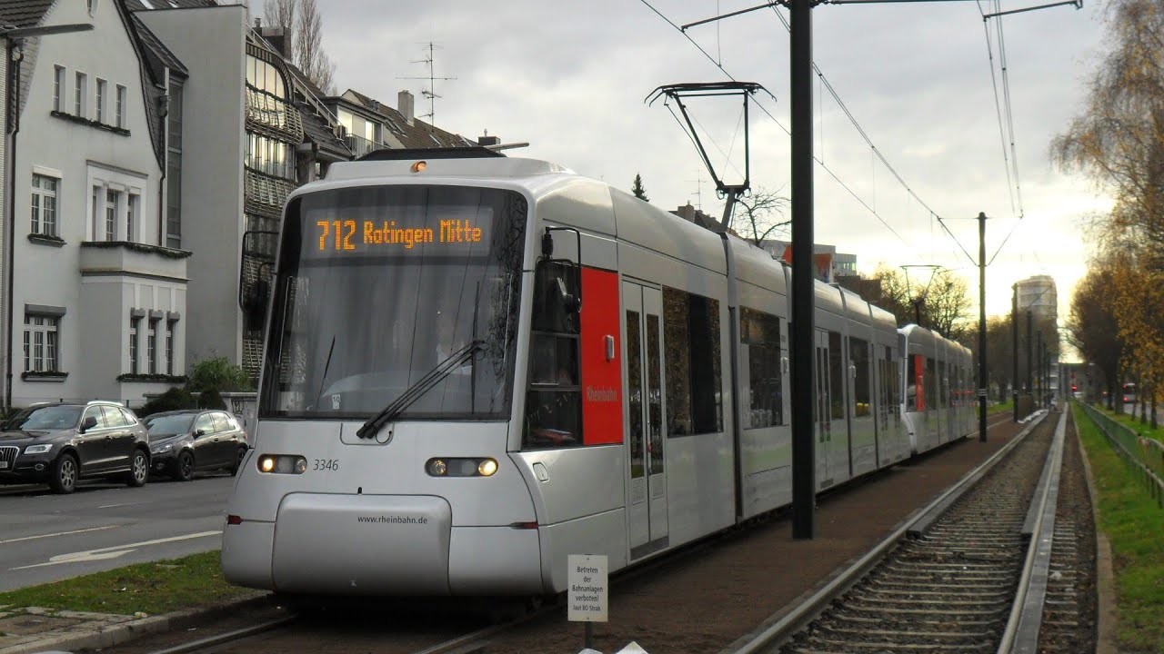 [Video] Straßenbahn Siemens NF8U | #3346 | Rheinbahn AG Düsseldorf