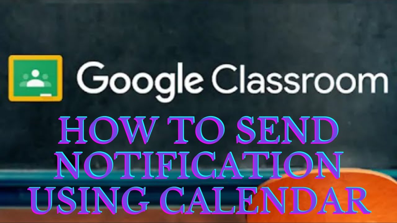How To Send Notification Of Google Meet For A Class Google Meet Google Classroom YouTube How to send notification of google meet for a class google meet google classroom youtube