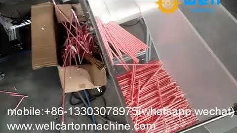 high speed paper drinking straw making machine