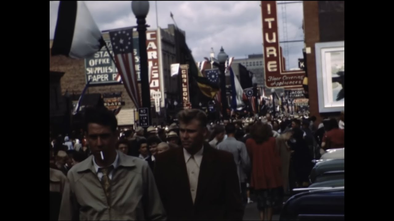 1948, MOLINE, ILLINOIS, CENTENNIAL PARADE