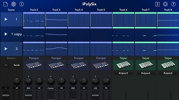 Apps Korg GadGet+iPolysix [x8] HQ (iPad5 - Zé Osório)