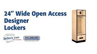 Lockers.com | 24 Wide Open Access Designer Lockers