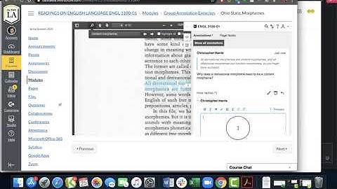 hypothes.is instructions for Canvas
