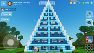 Block Craft 3D: Building Simulator Games For Free Gameplay#1035(iOS & Android)| Triangle Skyscraper screenshot 3