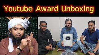 Youtube Award Silver Button Unboxing Vlog Engineer Muhammad Ali Mirza Shahid Bilal Official