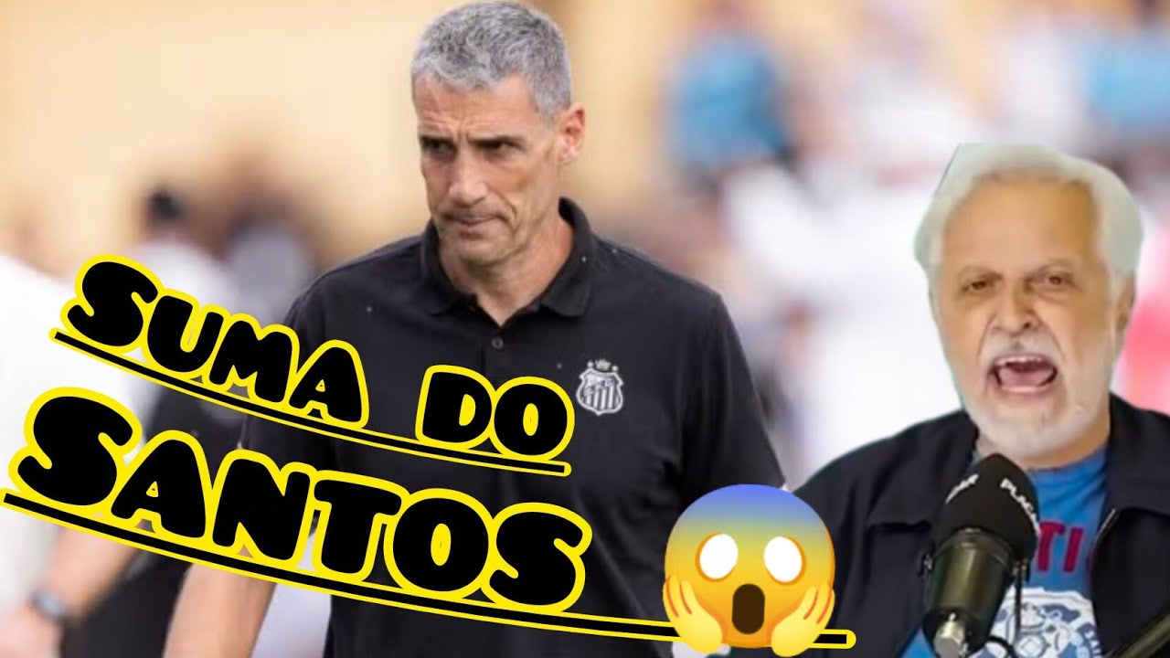 Tem que manda embora !  Reação de Sormani  após eliminação do Santos no último minuto  