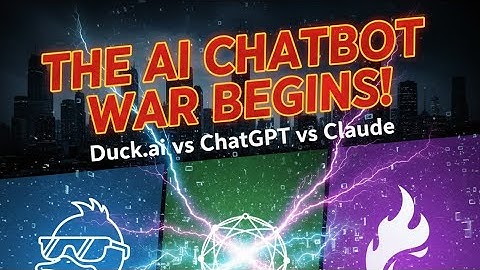 Duck.ai vs ChatGPT vs Claude : The AI Chatbot War Begins!