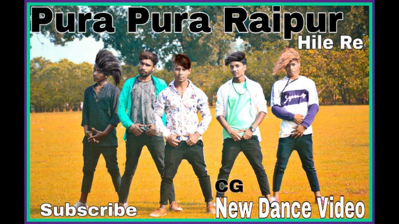 Pura Pura Raipur Hile Re Official new cg dance video SMRAT BOYS SARAGAON