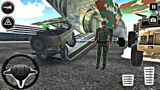 Army Vehicle Cargo Transport Simulator 3D 🚌💥|| Army Transport 🚌 || Gameplay 966 || Driving Gameplay screenshot 4