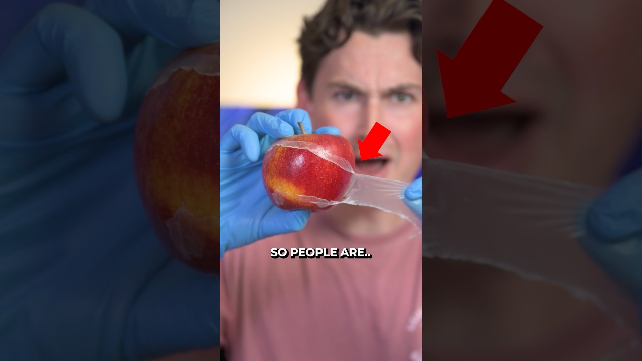 Why Apples Are Covered in WAX 😳🍎 썸네일