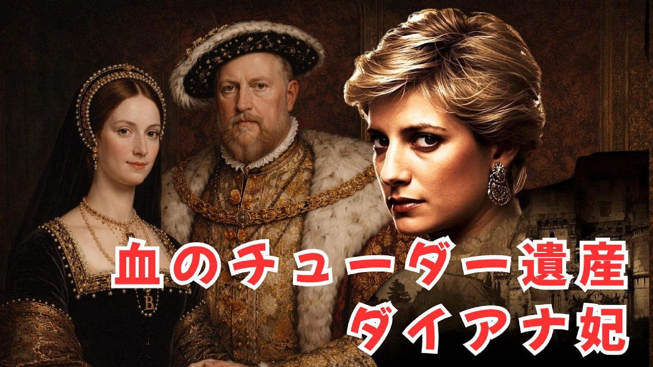 ダイアナ妃の暗き血統 ― 血塗られたチューダー王朝の遺産が王家に戻る瞬間