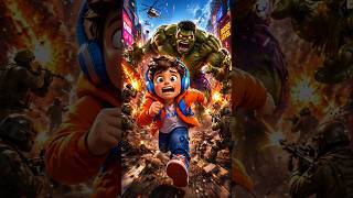 🎯💥 LITTLE BOY RUNS FROM ANGRY HULK BOSS! 💚🔥 | RAGE CONTROL GAMEPLAY 🎀🎮