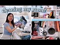 CLEANING MY ROOM 2021! DEEP CLEAN WITH ME (declutter & room organization 2021) *satisfying*