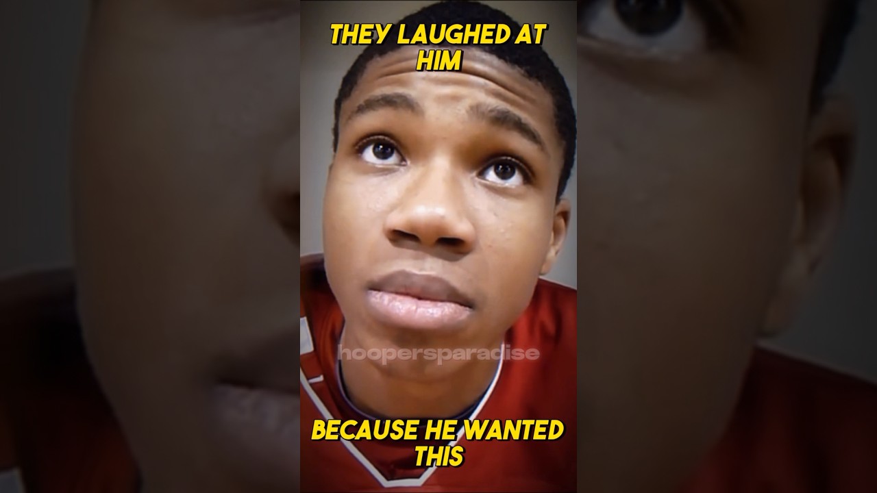 Unbelievable Journey of Giannis from Street Courts to NBA Stardom ⭐️ #nba #basketball #shorts