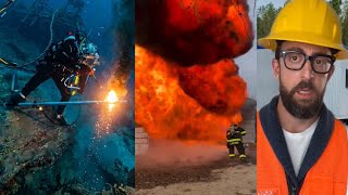 Amazing workers  | Working with Skilled Engineers (8) #adamrose #construction #engineer 
