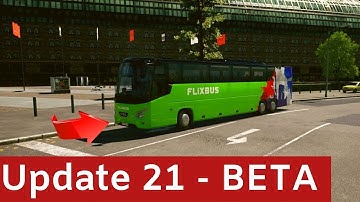 Fernbus Simulator !  Update 21 - BETA ! (WheelCam)