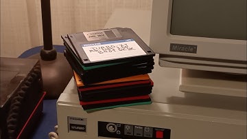 Installing MS-DOS 3.30 and some programs on my Turbo XT