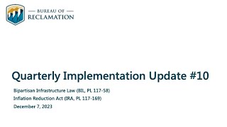 BIL and IRA Stakeholder Quarterly Update 20231207 130038 Meeting Recording