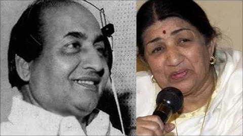 Mohd Rafi and Lata Mangeshkar_Aadmi Musafir Hai (Apnapan; Laxmikant Pyarelal, Anand Bakshi; 1977)