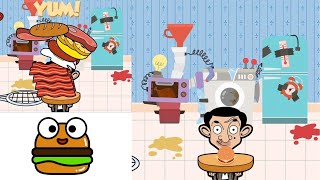 Mr Bean - Sandwich Stack - Walkthrough  - Help Mr Bean Stack a Sandwich (IOS) screenshot 5