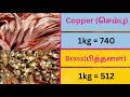 Today(28/03/2025) Scrap Price || இன்று பழைய பொருட்களின் விலை || Iron and Plastic price || PattaMaram