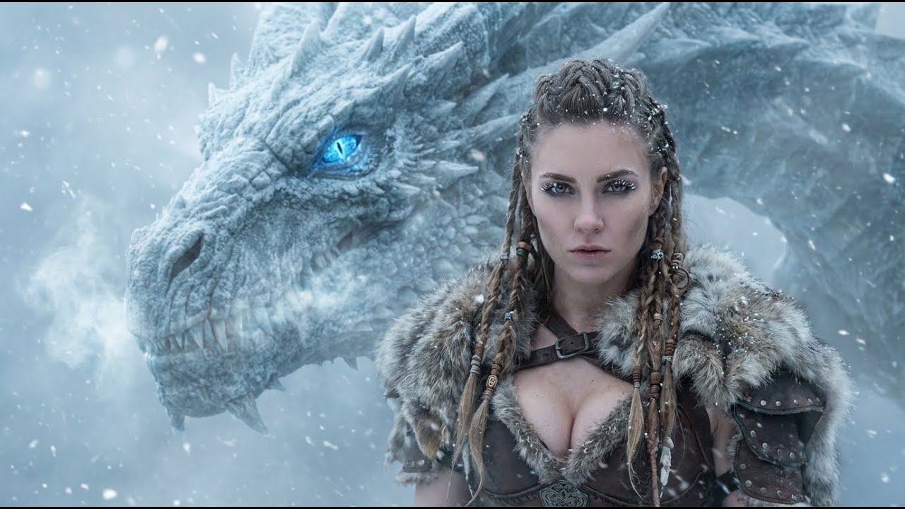 The Frozen Flight | Epic Nordic Fantasy Music (Ethereal Female Vocals) ❄️🐉