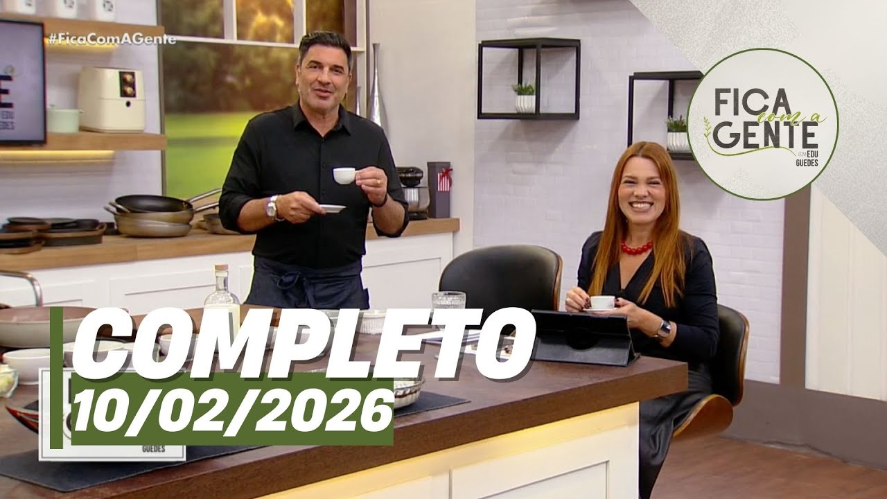 Fica com a Gente: Costelinha suína com arroz; Delícia de abacaxi e mais (10/02/26) | Completo