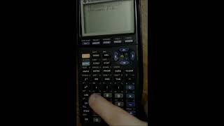 TI 83 program Geometric summation