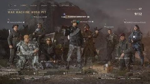 Very close game of Hardpoint Cod WW2