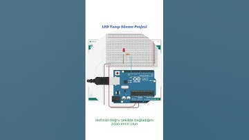 Arduino UNO LED Yanıp Sönme Projesi   #arduino #arduinouno #arduinoproject #ledblinking  #elektronik