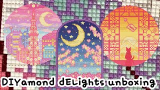 let's unbox 3 sarah baumann + diyamond delights diamond paintings!