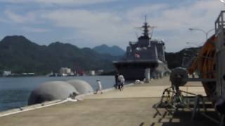 JMSDF Maizuru District 海上自衛隊舞鶴基地 北吸桟橋 舞鶴地方隊 舞鶴基地 あさぎり型護衛艦1番艦