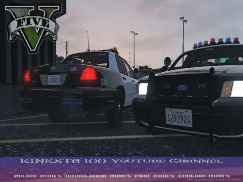 Gta V Police Mods Ford Crown Victoria Preview