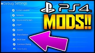 PS4 MODS ARE HERE! - [PS4 Modding]::