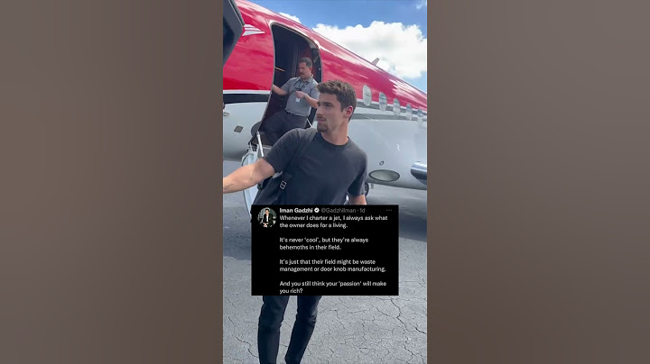 The Truth About Private Jet Owners | @ImanGadzhi