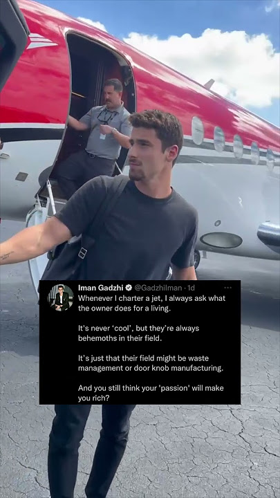 The Truth About Private Jet Owners | @ImanGadzhi