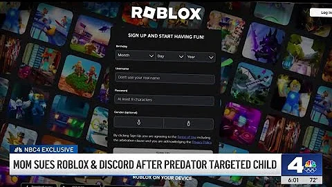 LA mom sues Roblox, Discord, saying predator targeted her child