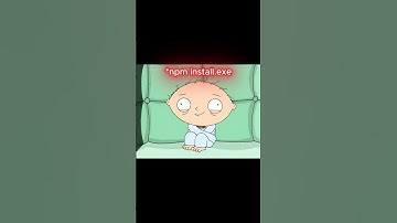 When npm install Sends You Straight to Asylum💀 | Programming meme #shorts