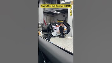 Toyota Blind Spot Detection BSD/BSM