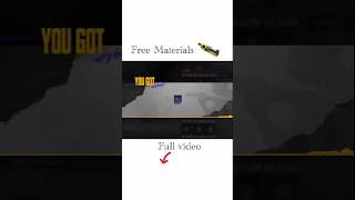 Bgmi free materials trick 😱 #pubgmobile #bgmi #pubg #viral #bgmilive