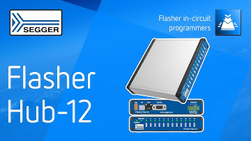 SEGGER Flasher Hub-12 – high-volume gang programming at maximum speed