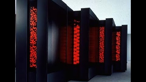 CM-5 LANL Installation (Time Lapse)