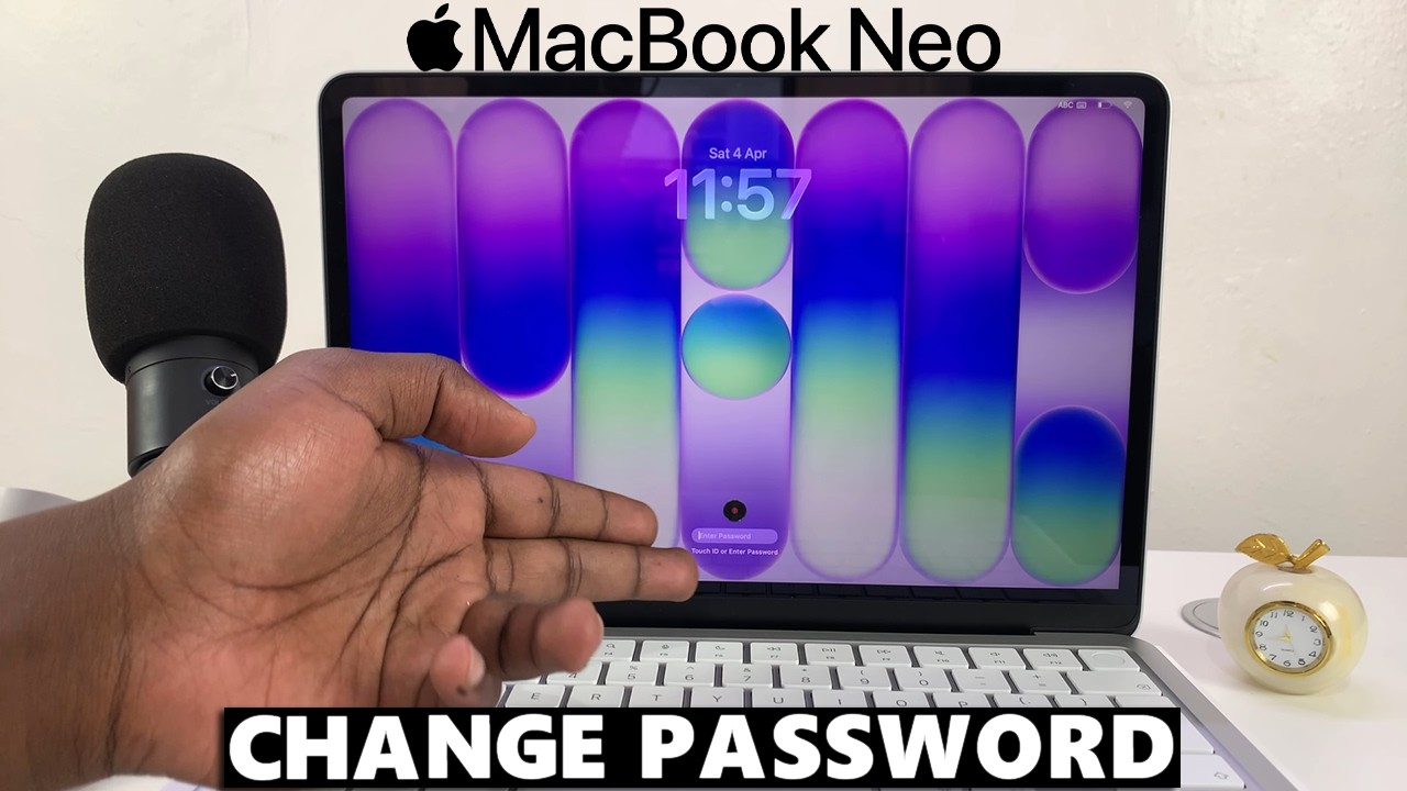 How To Change Password On MacBook Neo - YouTube