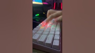 Satisfying Lighting Keyboard..👍⌨️#short #new #2021 #gaming #one #rgbledlight #keyboard #gameshorts