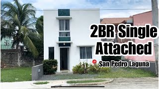 Home Tour # 21 | 2BR House and Lot in San Pedro Laguna | Adele Residences Box type House Model