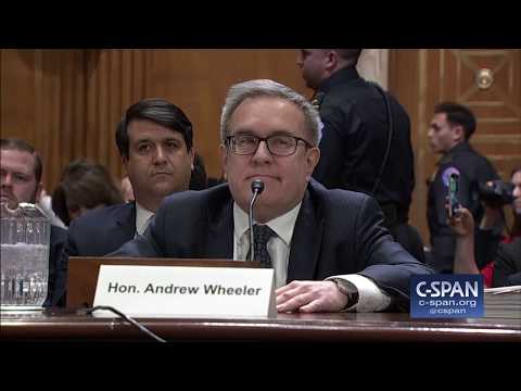 EPA Administrator Nominee Andrew Wheeler Opening Statement (C-SPAN)