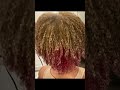 Trying some color #peachtreecity #naturalhair #versatilestylist #peachtreecityhair #exotictonez